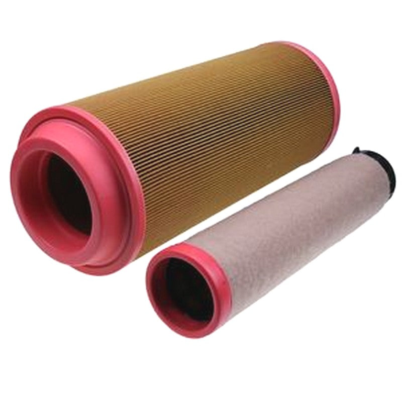 Air Filter Set Inner and Outer 32/915801 32/915802 for JCB Excavator JS120 Loader 210S 210SL 210SU 212S