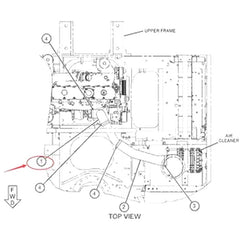 Air Hose 394-7689 for Caterpillar CAT 320D2 Excavator C7.1 Engine