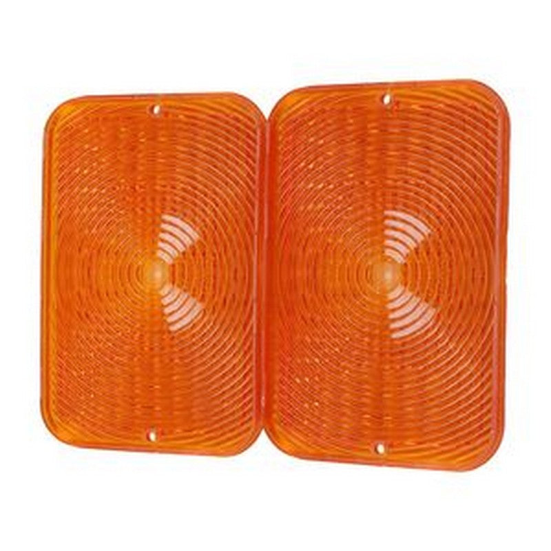 2Pcs Amber Lens RE70020 for John Deere Tractor 4010 4100 4110 4115 4120 4200 4300 4400 4500 4600 4700