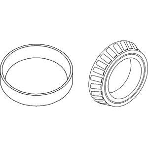 Bearing & Cup 3426851M2 for Massey Ferguson 3070 3075 3080 3085 3090 3095 3630 3635 3645 3650 3655 3660 3670 3680 3690 398 399