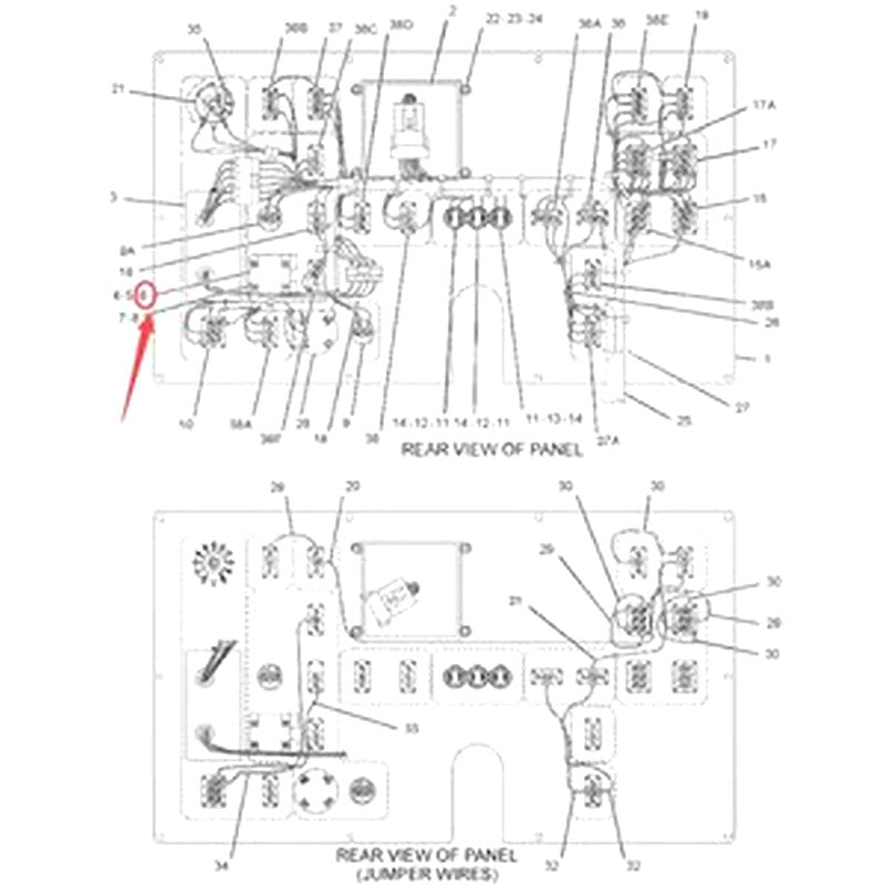 Block-Contact 180-5617 1165277 for Caterpillar CAT AP-1000B AP-1055B AP-555E AP-600D AP-650B AP-655D