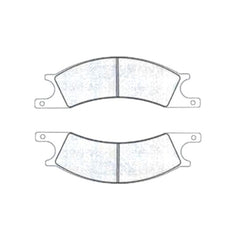 2 PCS Brake Pad 385-10-178472 for Komatsu Wheel Loader 530 530B 530-1 530B-1