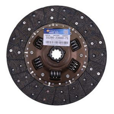 Clutch Disc 31280-23660-71 for Toyota Forklift 5FG10 5FG25 5FG10 5FG25 6FD20 6FD30 7FD10 7FD15 7FG15 7FG30 8FG20