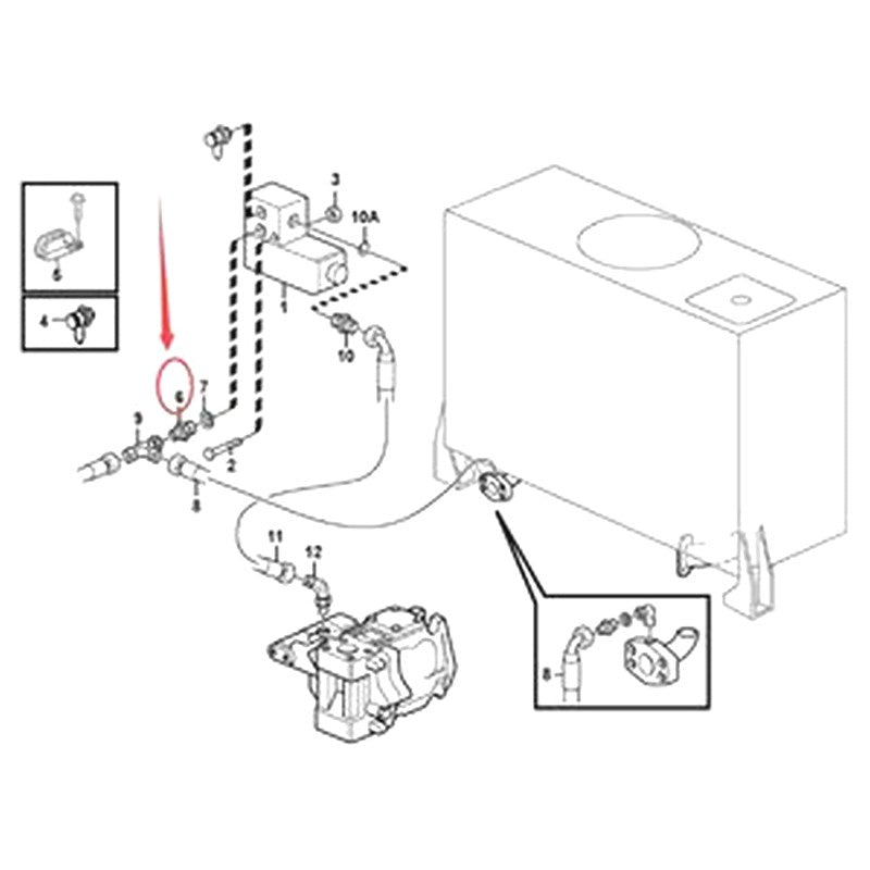 Control Valve VOE11152124 for Volvo L120D L150D L180D L180DHL