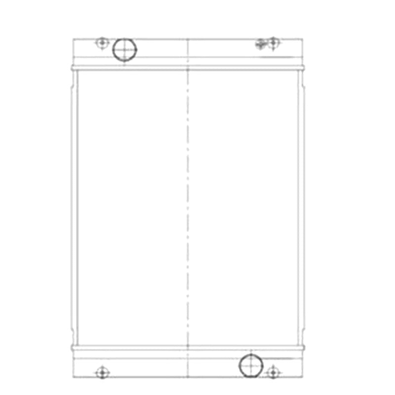 Cooling Radiator 17472657 for Volvo Wheel Loader L70H L90H