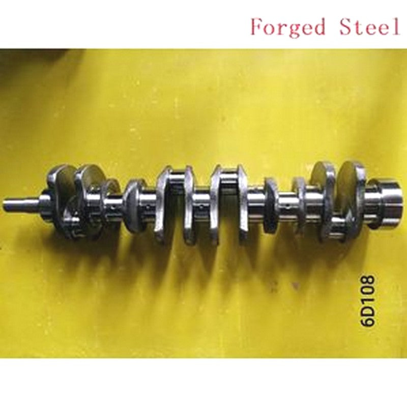 Crankshaft 6222-31-1101 for Komatsu 6D108 SAA6D108E SA6D108 S6D108-1 Engine WA380-3 Wheel Loader