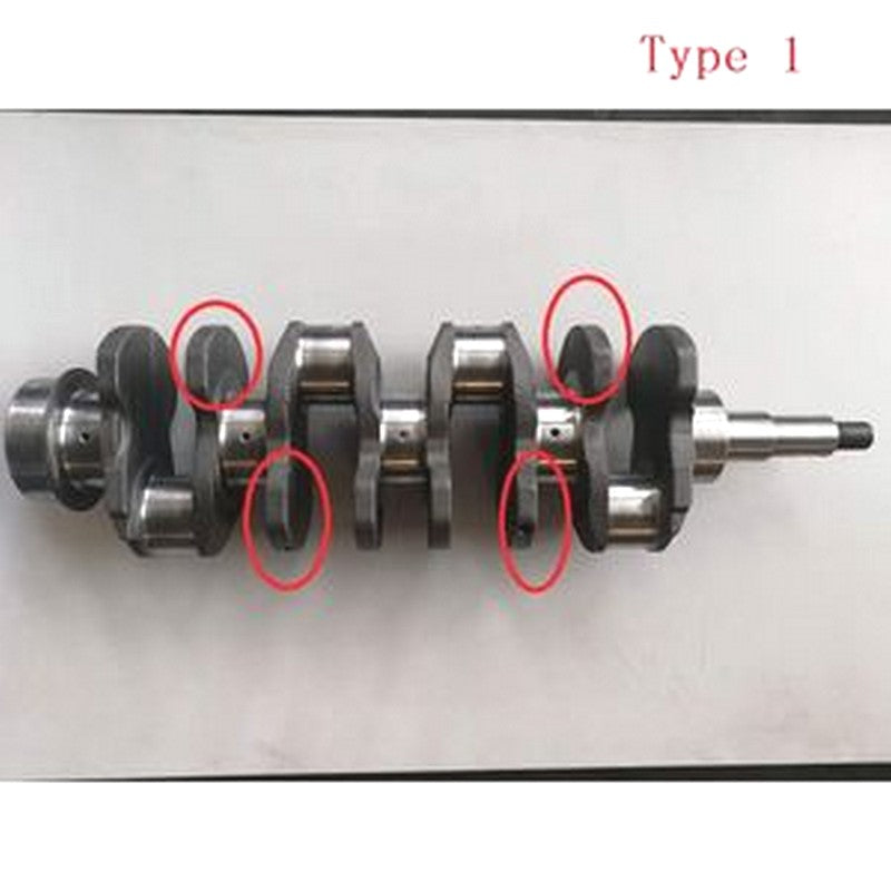 Crankshaft MD013680 for Mitsubishi 4D35 Engine