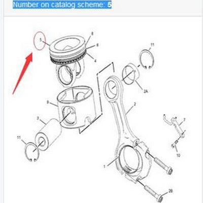 Crown - Piston 238-2701 for Caterpillar CAT Excavator 330D LN Engine C-9 C9 in USA