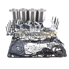 Cummins 4BT3.9 Engine Overhaul Rebuild Kit for Hyundai R130-5 Excavator