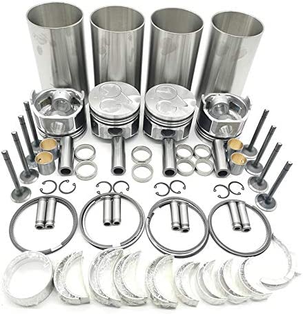 Cummins 4BT3.9 Engine Overhaul Rebuild Kit for CASE 570LXT 580K 580L W11B Backhoe Loader