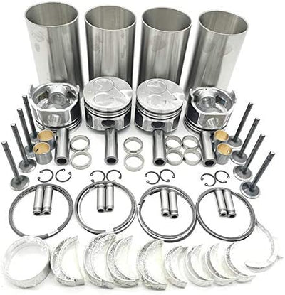 Cummins 4BT3.9 Engine Overhaul Rebuild Kit for CASE 570LXT 580K 580L W11B Backhoe Loader