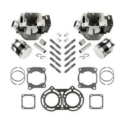 Cylinder Piston Gasket Top End Kit 2GU-11321-00-00 for Yamaha ATV Banshee 350 YFZ350 1987-2006