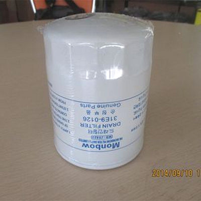 For Hyundai Excavator R140W-7 R170W-7 R200W-7 Oil Filter 31E9-0126 - Buymachineryparts