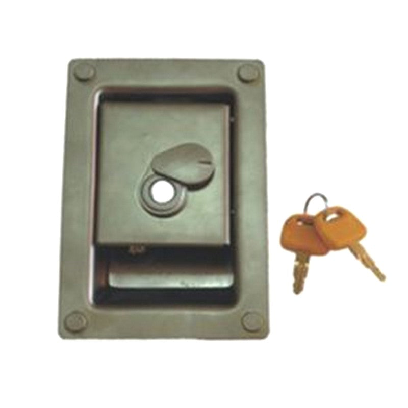 Door Side Lock With 2 Keys for Sany Excavator SY255 SY195 SY215 SY135 SY115 SY245 SY235