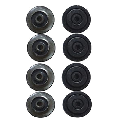 8 PCS Engine Mounting Rubber Cushion Feet Bumper for Hitachi Excavator EX60