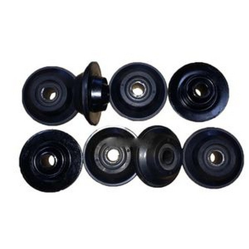 8PCS Engine Rubber Cushion Feet For Caterpillar Excavator CAT E307