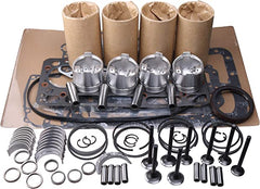 Engine V1200 Overhaul Rebuild Kit for Kubota RX245 RX275 RX2750 Loader