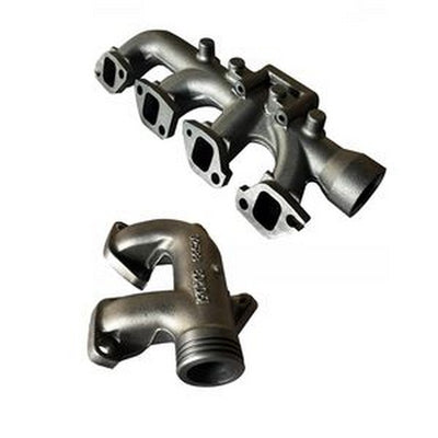 Exhaust Manifold 1141420320 & 1141420280 for Isuzu Engine 6HK1 Hitachi Excavator ZX330-3 ZX350K-3 ZX400LCH-3 ZX400W-3