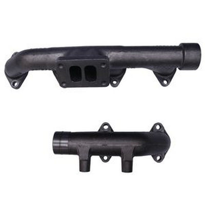 Exhaust Manifold Long 3964070 + Short 3937477 for Cummins Engine 8.3 8.9 8.3C QSC ISC ISL QSL L8.9