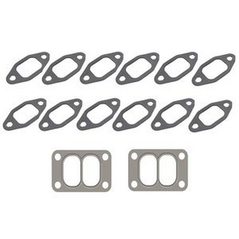 Exhaust Manifold Turbo Gasket Set for Cummins Engine 4BT 6BT 4B5.9