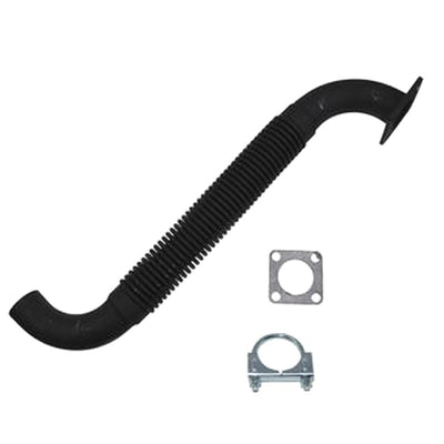 Exhaust Pipe & Clamp 6569624 6575580 6677363 for Bobcat Skid Steer 643 645 743 Wheel Loader 1600