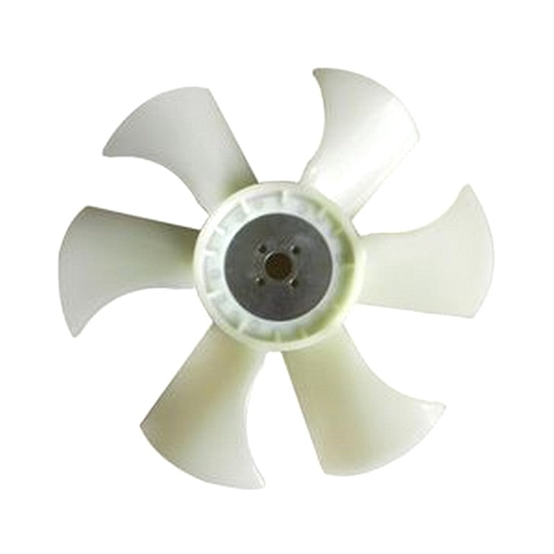 Fan YM129655-44740 for Komatsu Engine 3D84E-5 3D88E-6 3D88E-7 Excavator PC30MR-2 PC30MR-5 PC35MR-2 PC35MR-3 6 Blades