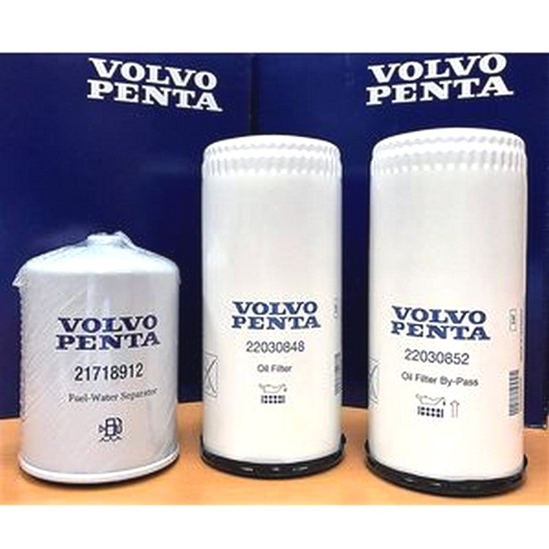 Filter Kit 22030848 22030852 21718912 for Volvo Penta Engine D4 D6