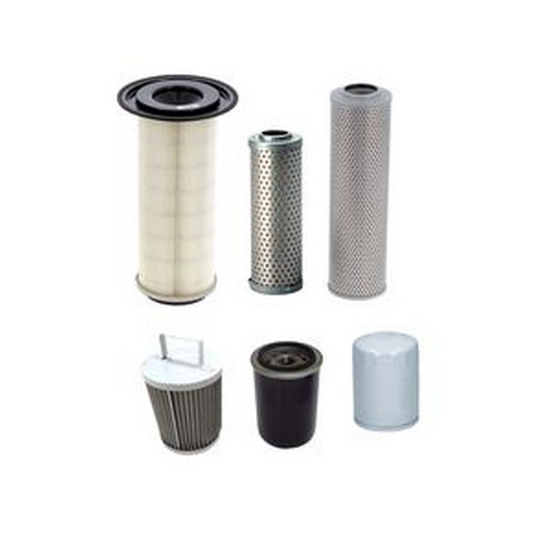 Filter Kit 4265818 4265246 for Isuzu Engine 3AB1 Hitachi Excavator EX50UR EX50URG