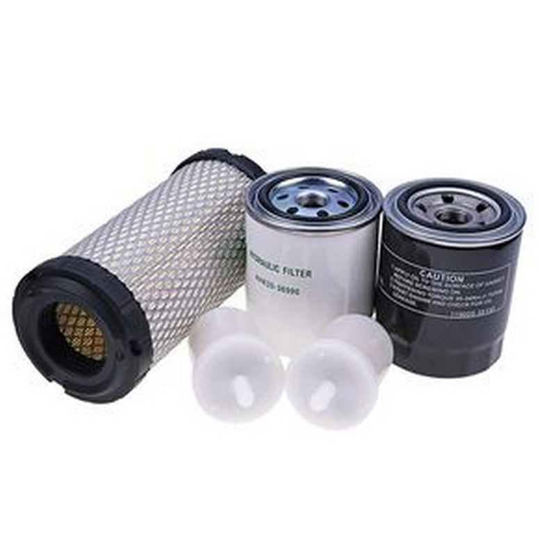 Filter Kit 77700-03362 for Kubota BX24 BX25 BX23S BX1500 BX1800 BX1830 BX 1850 BX1860 BX2230 BX2350 BX2360 BX2380 GR2100 GR2110 GR2120