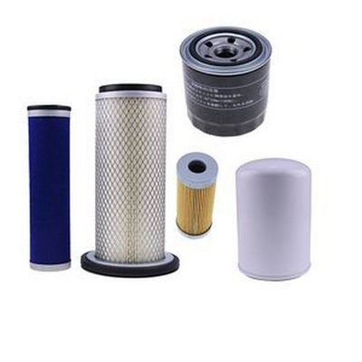 Filter Kit CH12881 M802606 M801101 M131802 M806419 RG25644 for Yanmar Engine 3TNE84 John Deere Compact Utility Tractor 790
