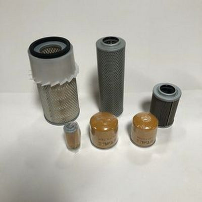 Filter Kit for Isuzu Engine 4JB1 Doosan Daewoo Excavator DH55-5