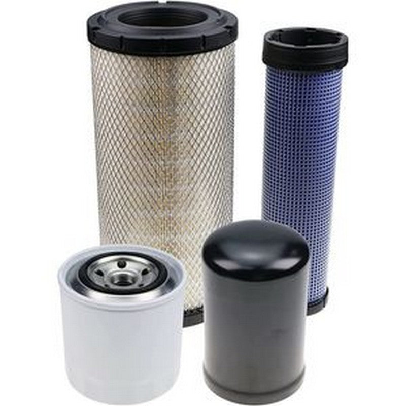 Filter Kit for Kubota Engine V3800 Compact Track Loader SVL90-2C SVL95-2
