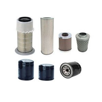 Filter Kit for Mitsubishi Engine 4D32 Caterpillar CAT Excavator E70B