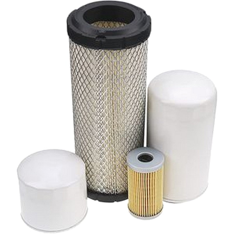 Filter Kit HH164-32430 6A320-59930 HH3A0-82623 129004-12520 for Kubota Tractor L2501 H HST