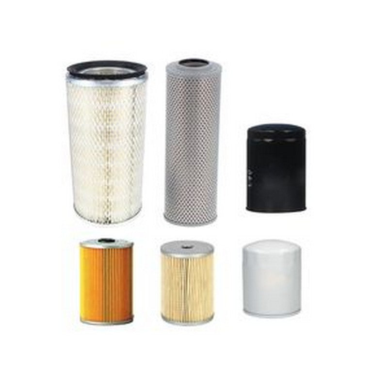 Filter Kit L4138076 L4041298 for Isuzu Engine 6BB1 Hitachi Excavator UH073