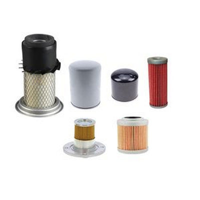 Filter Kit L4294845 L4294839 for Kubota Engine D1105-B Hitachi Excavator EX15-2 EX16-2B EX17-2B