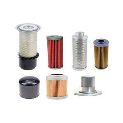 Filter Kit L4294846 4348075 for Kubota Engine V1505 Hitachi Excavator EX30-2 EX35-2