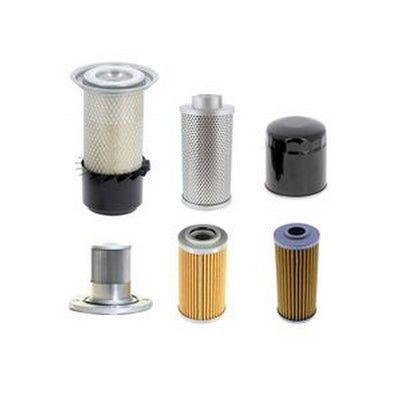 Filter Kit L4294846 4454529 for Isuzu Engine 3KR2 Spec HA05 Hitachi Excavator EX40UR