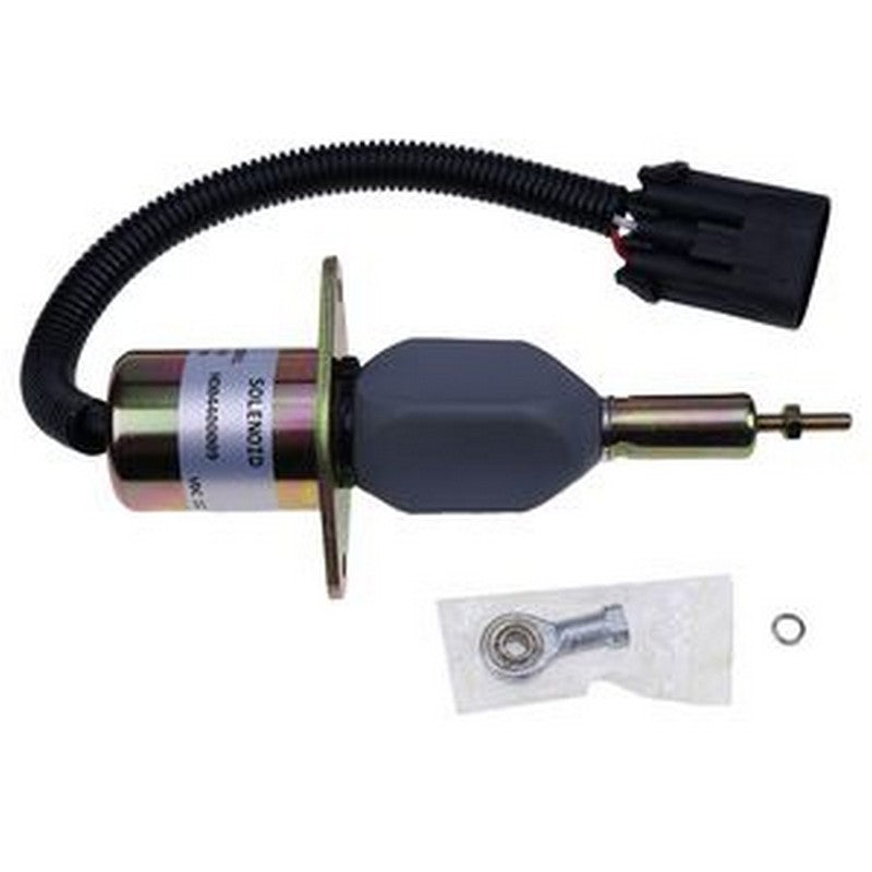 12V Stop Solenoid SA-4932-12 3990772 for Cummins Engine - Buymachineryparts