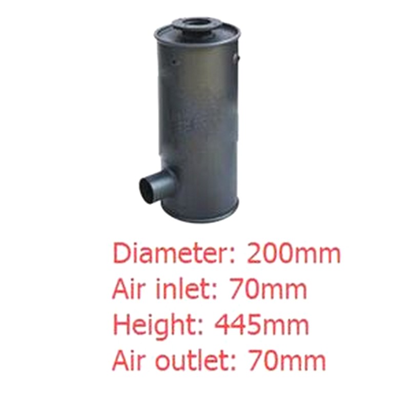 For Doosan Daewoo Excavator DH55-5 S55-V PLUS Muffler 203-00045A 203-00045B K1010536