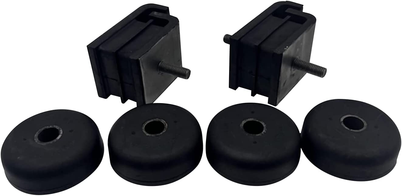 For Hitachi Excavator EX120-3 Engine Mounting Rubber Cushion Feet Bumper