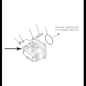 For Komatsu Bulldozer D135A-1 D80A-18 D85A-18 D85E-18 D85P-21 D95S-1 Hydraulic Steering Pump 07436-72201 07436-72202