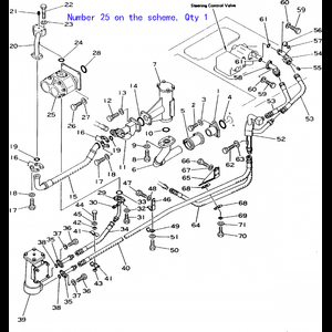 For Komatsu Bulldozer D150A-1 D155A-1 D155C-1 D155S-1 D155A-2 Hydraulic Steering Pump 07440-72201 07440-72202