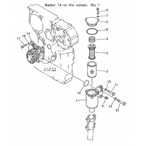 For Komatsu Bulldozer D275A-2 Hydraulic Pump 704-71-44030