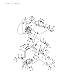 For Komatsu Bulldozer D40AM-3 D40F-3 D40P-3 D40A-5 D40A-3 Hydraulic Pump 705-52-21000