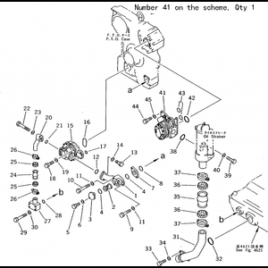 For Komatsu Bulldozer D475A-2 Hydraulic Pump 704-71-44011 704-71-44012 - Buymachineryparts