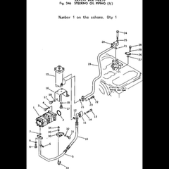 For Komatsu Bulldozer D50A-17 D50A-18 D50P-17 D50P-18 D50PL-17 Steering Pump 07400-40400