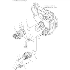 For Komatsu Bulldozer D85MS-15 D85EX-15 D85PX-15E0 Hydraulic Pump 705-51-30660
