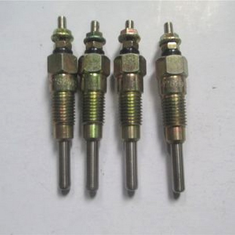 For Komatsu Crawler Loader D20S-7-M D21S-7-M Yanmar Engine 4TNE94 Komatsu Engine 4D94E Glow Plug 4 Units 1 Set