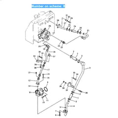 For Komatsu Crawler Loader D41Q-3 D41S-3 Hydraulic Pump 705-12-34010 705-12-34060